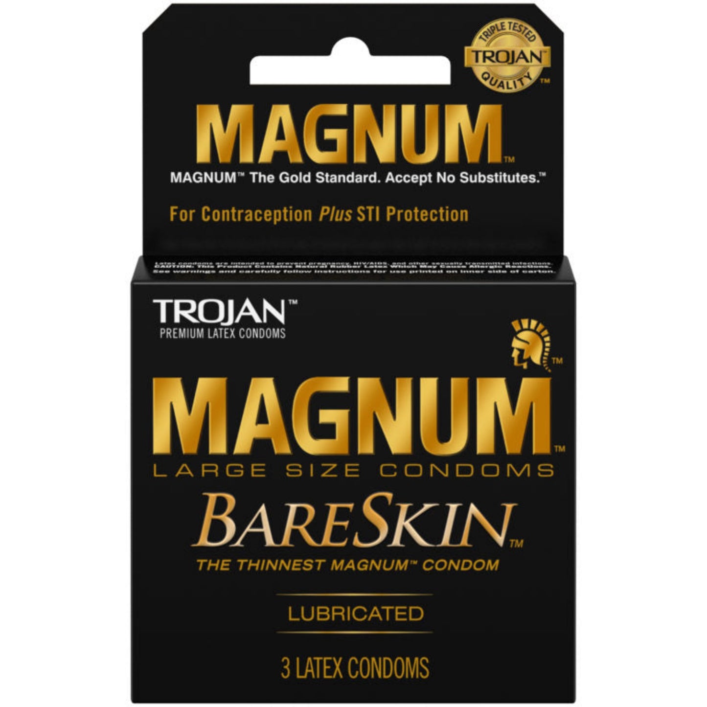 Trojan Magnum Bareskin - 3 Pack