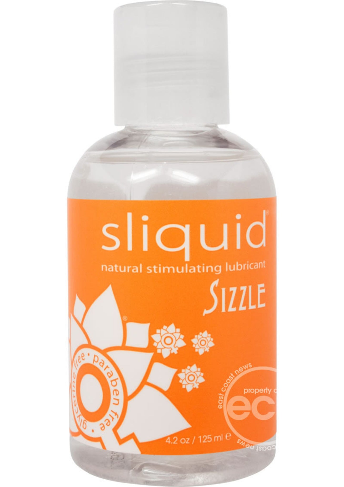 Sliquid Naturals Sizzle Warming Water Based Lubricant 4.2oz