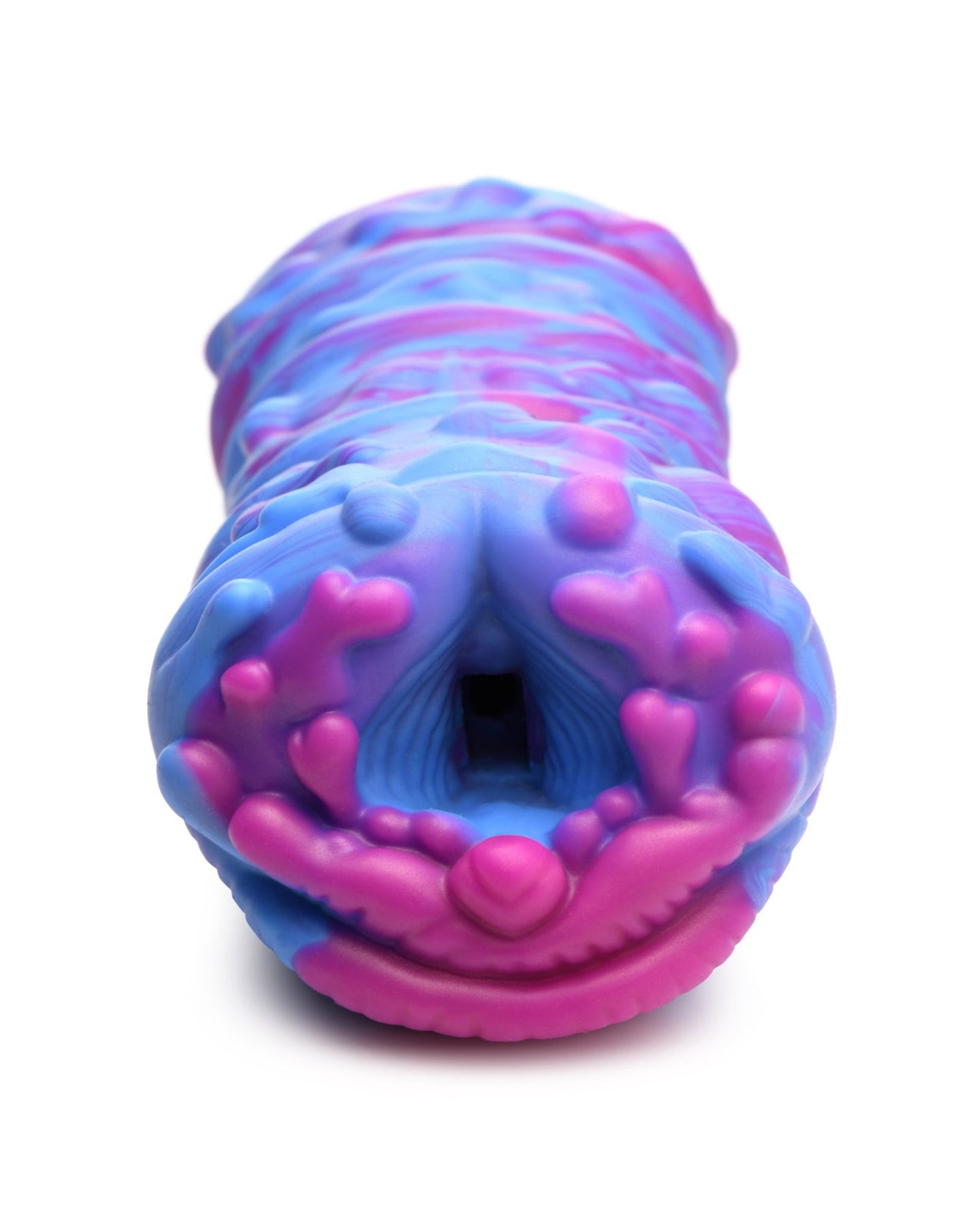 Creature Cocks Cyclone Silicone Squishy Alien Vagina Stroker - Pink/Blue