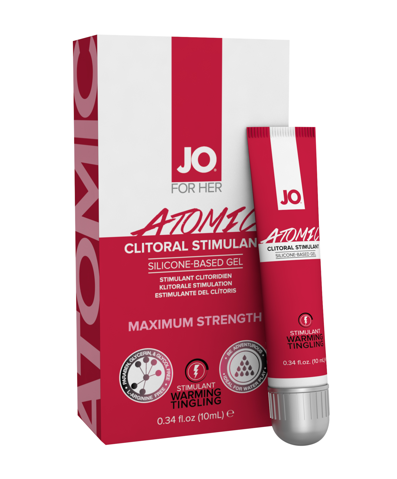 JO Atomic Silicone Clitoral Stimulant Gel .34oz Manufacturer: System JO
