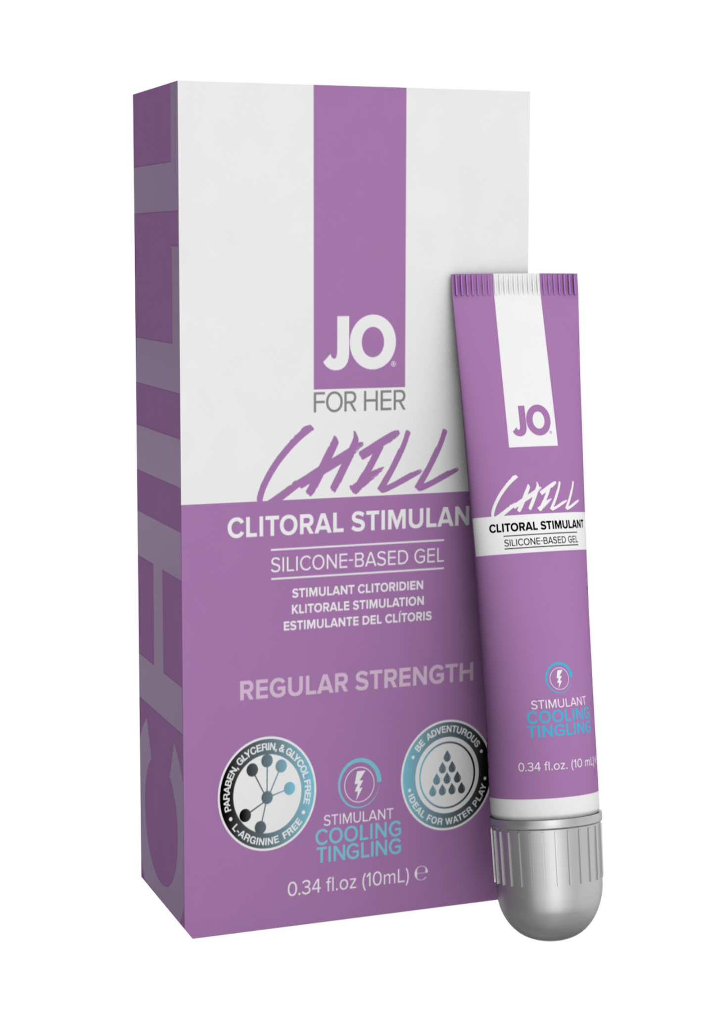 JO Chill Silicone Clitoral Stimulant Gel .34oz