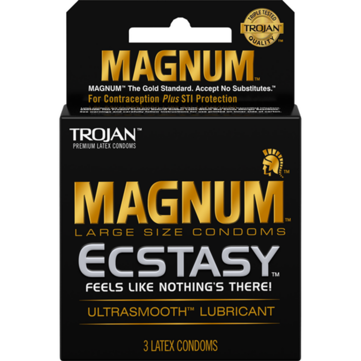 Trojan Magnum Ecstasy - 3 Pack