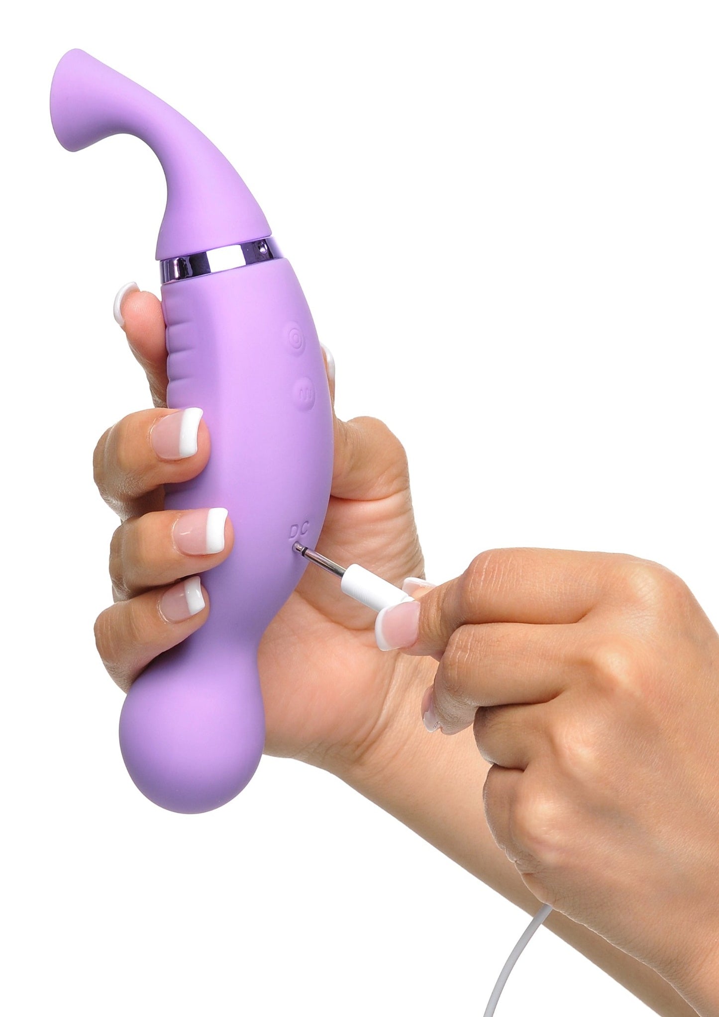 Fantasy For Her Ultimate Climax Her Silicone Rechargeable Waterproof - Purple