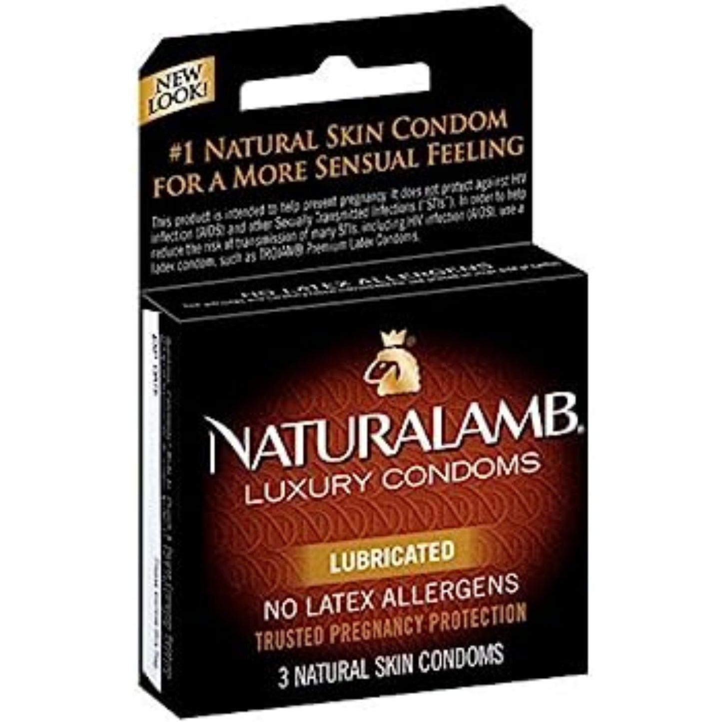 Trojan Naturalamb Luxury Condoms - 3 Pack