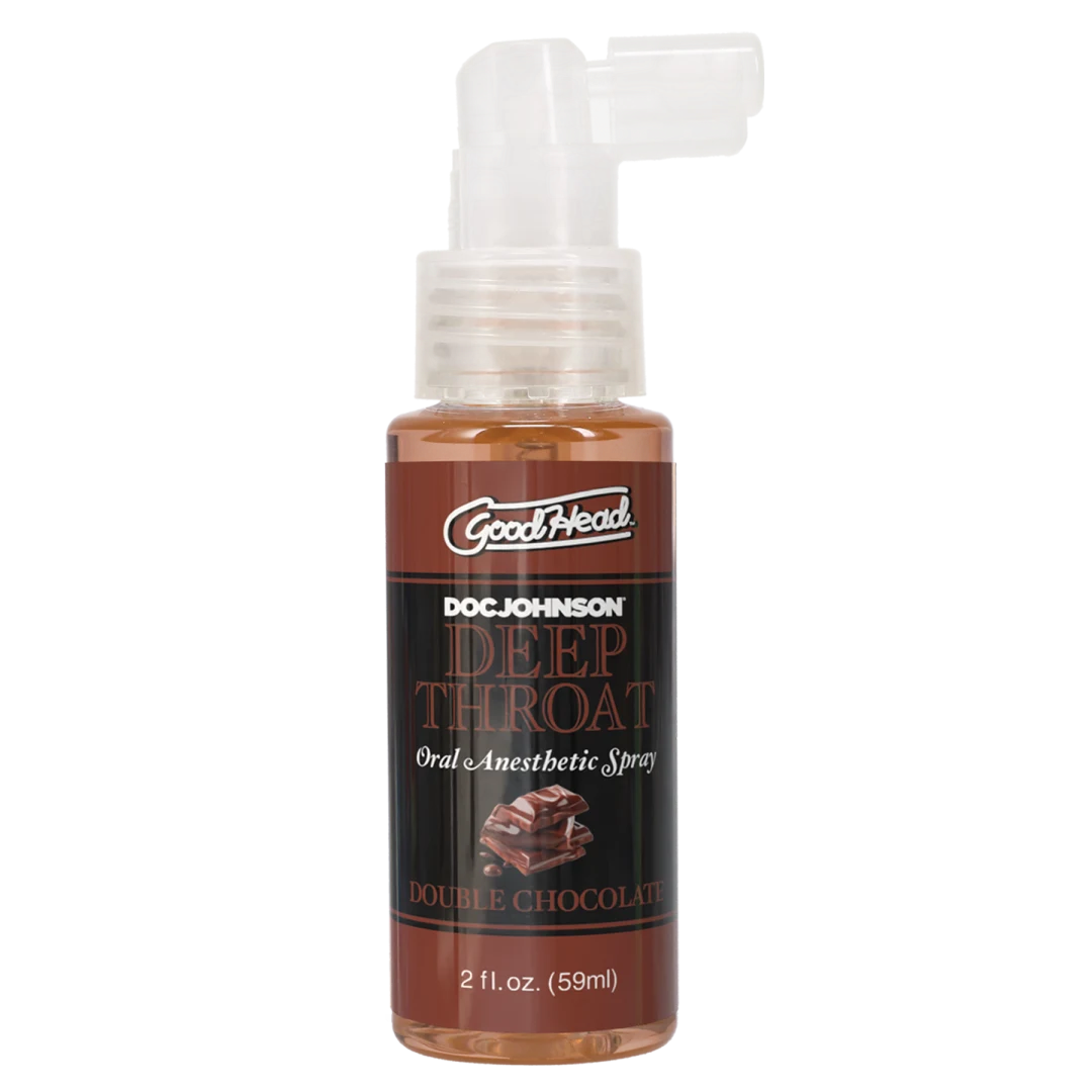 Goodhead - Deep Throat Spray - Double Chocolate - 2 Fl. Oz.