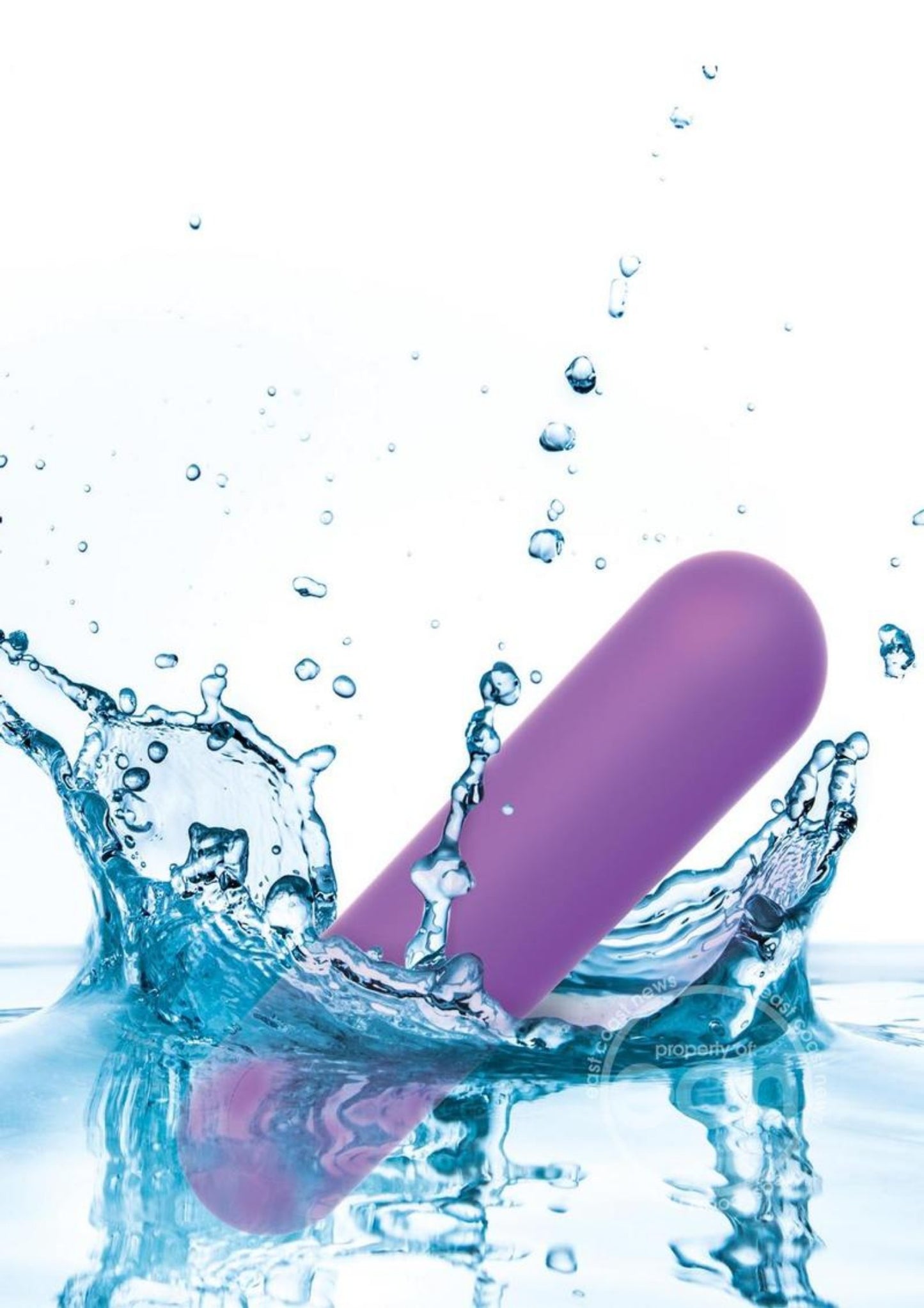 Fantasy For Her Rechargeable Bullet Vibrator Waterproof Multi Speed - Purple