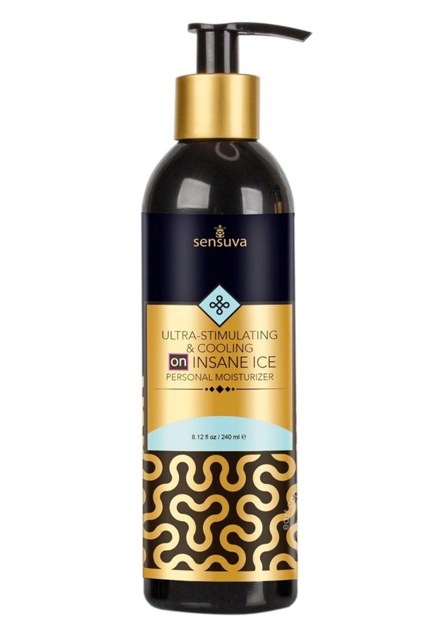 Sensuva Ultra Stimulating & Cooling On Insane Ice Hybrid Lubricant 8.12oz