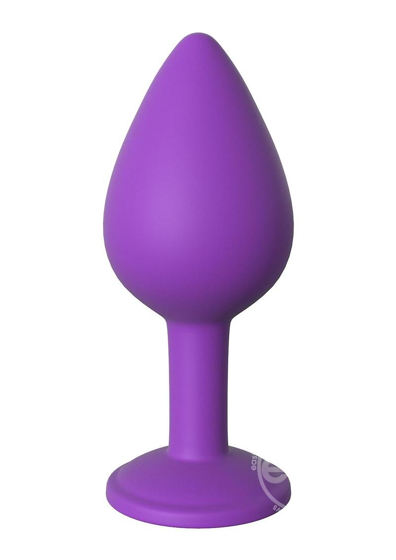 Fantasy For Her Her Little Gem Medium Plug Anal Play Silicone Waterproof - Purple