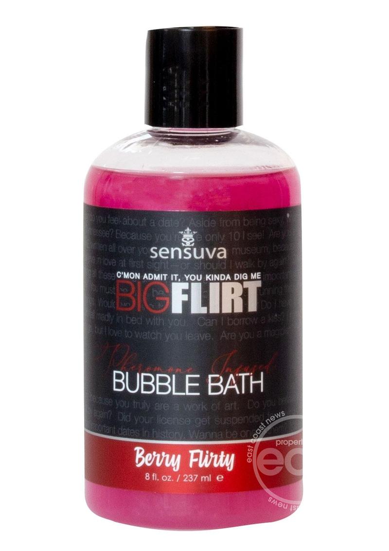 Big Flirt Pheromone Bubble Bath 8oz - Berry Flirty