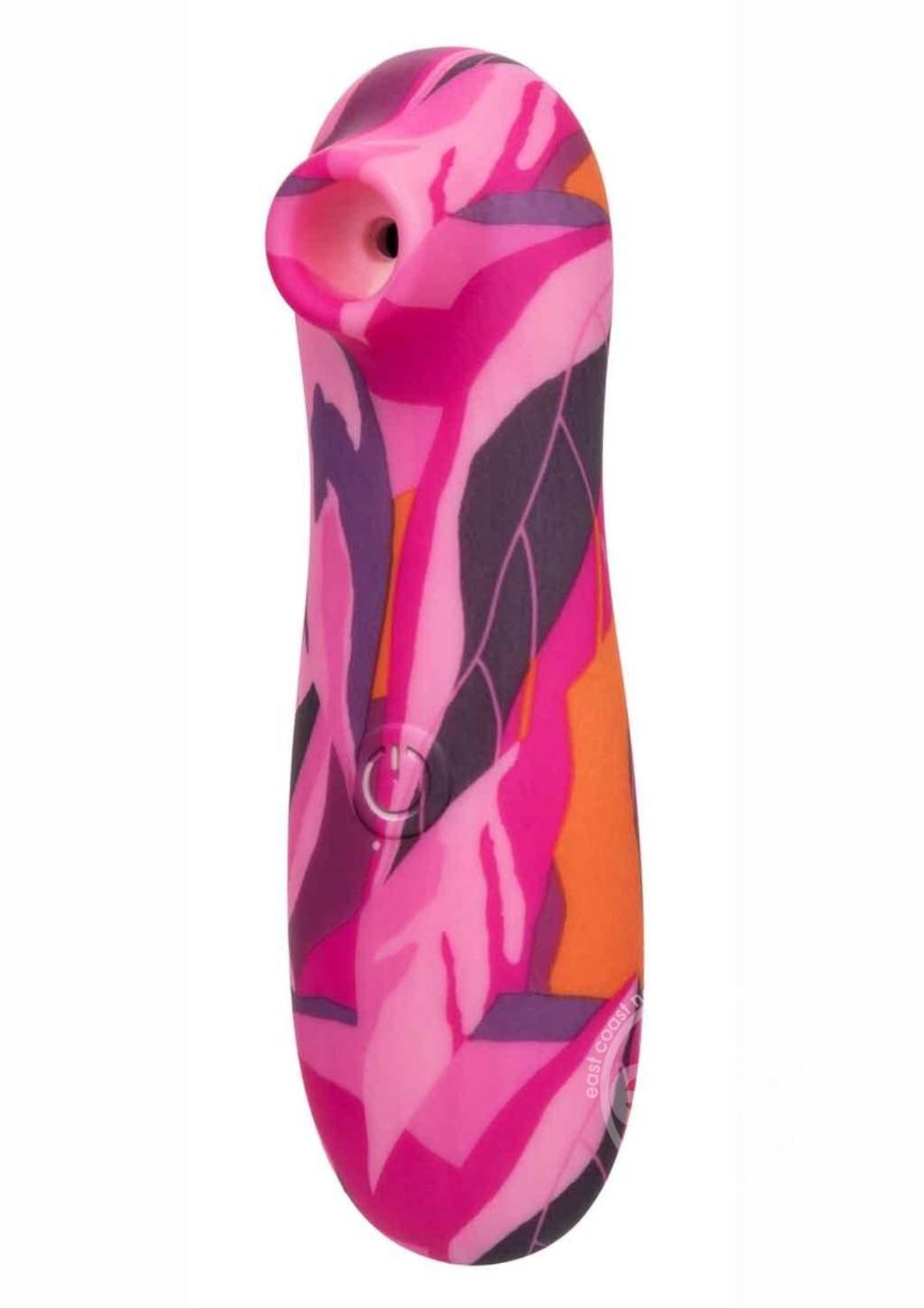 Naughty Bits Suck Buddy Playful Rechargeable Silicone Massager - Pink/Purple