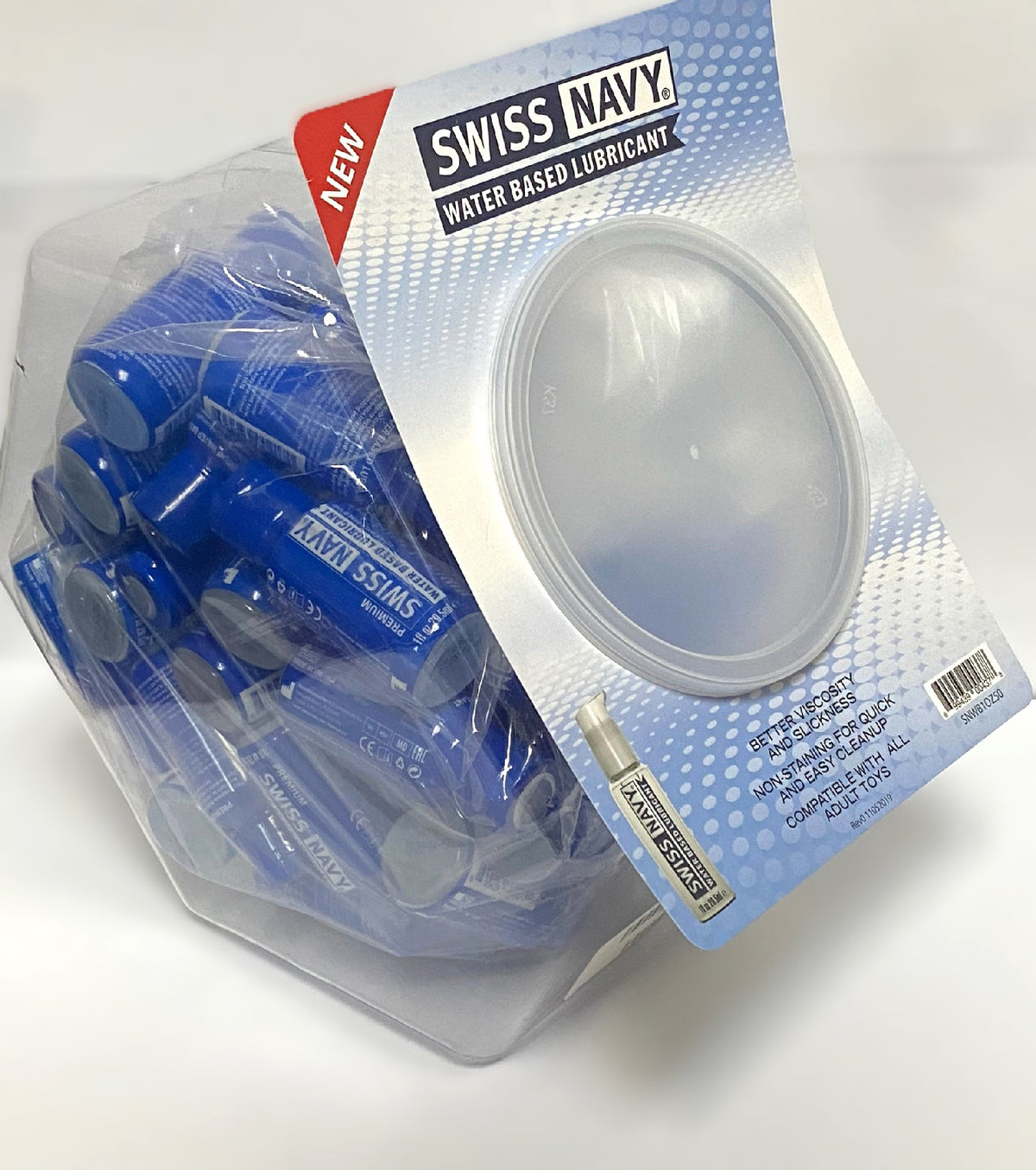Swiss Navy Water-Based 1oz 50ct Fishbowl