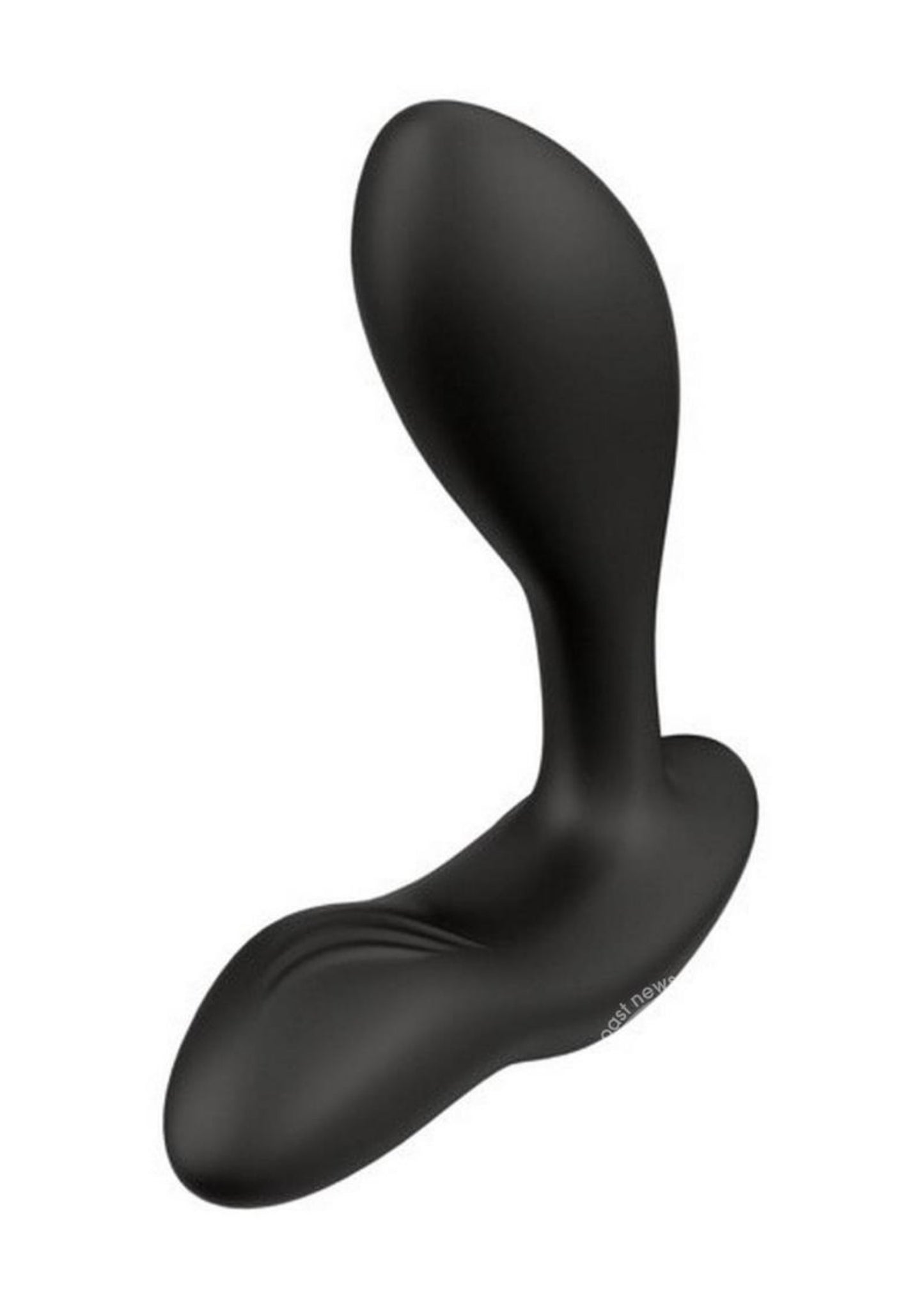 We-Vibe Vector+ Rechargeable Silicone Vibrating Prostate Massager with Remote Control - Charcoal Black