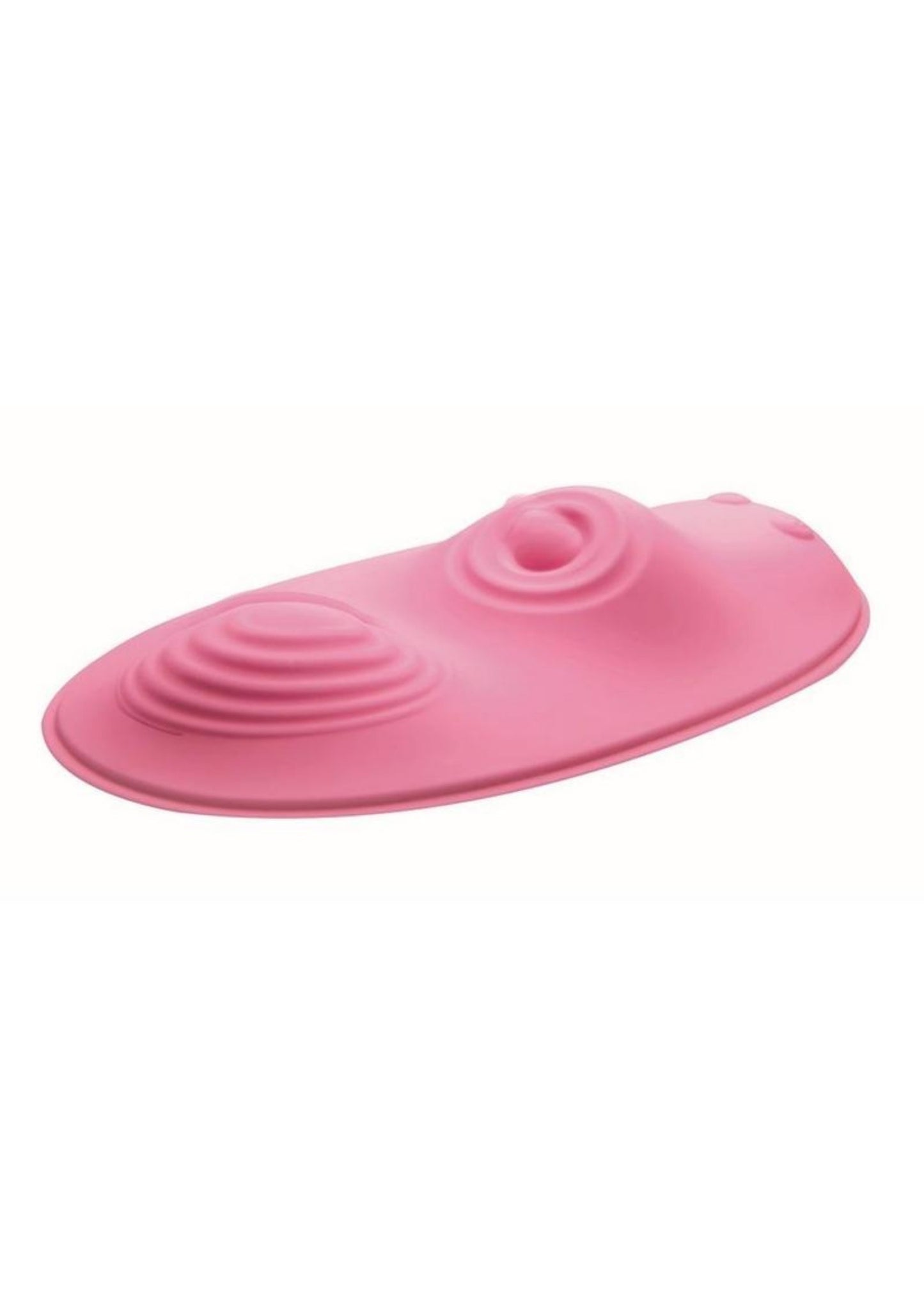 Inmi The Pulse Slider Pulsing & Vibrating Rechargeable Silicone Pad with Remote Control - Pink