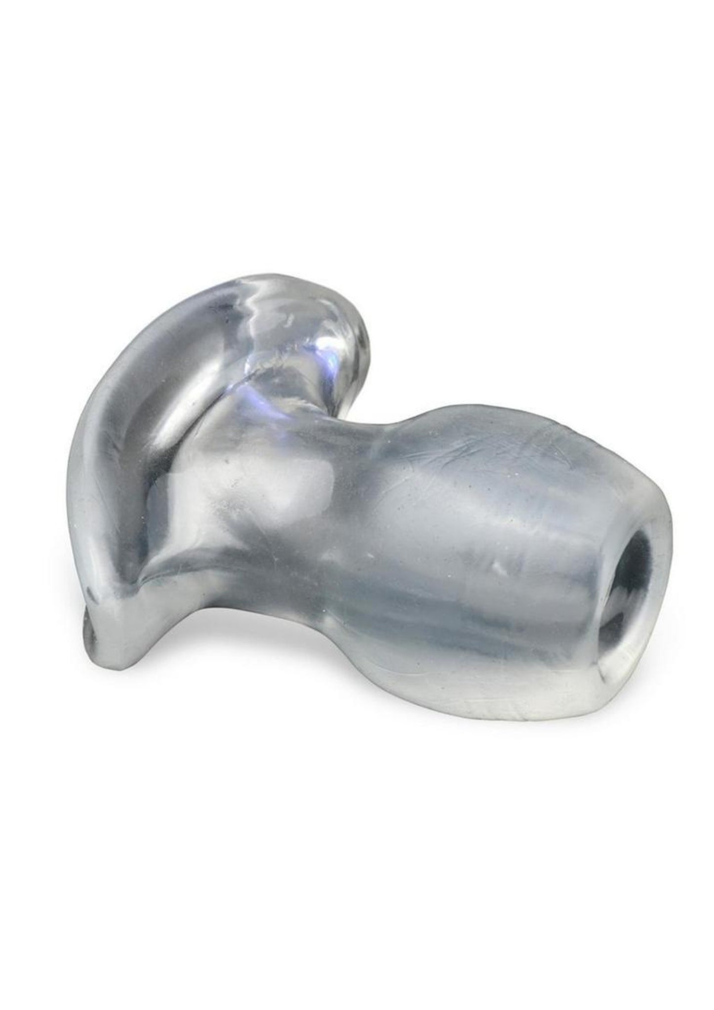 Master Series Light-Tunnel Light-Up Anal Dilator - Medium - Clear