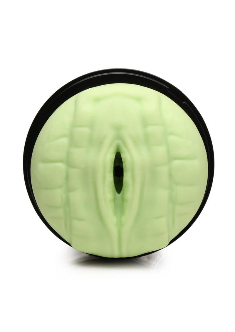 Creature Cocks. Raptor Reptile Stroker - Green/Black