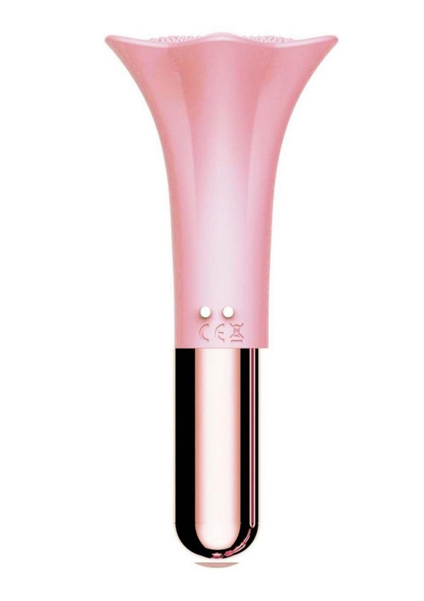 Goddess Pink Lily Rechargeable Silicone Massager - Pink