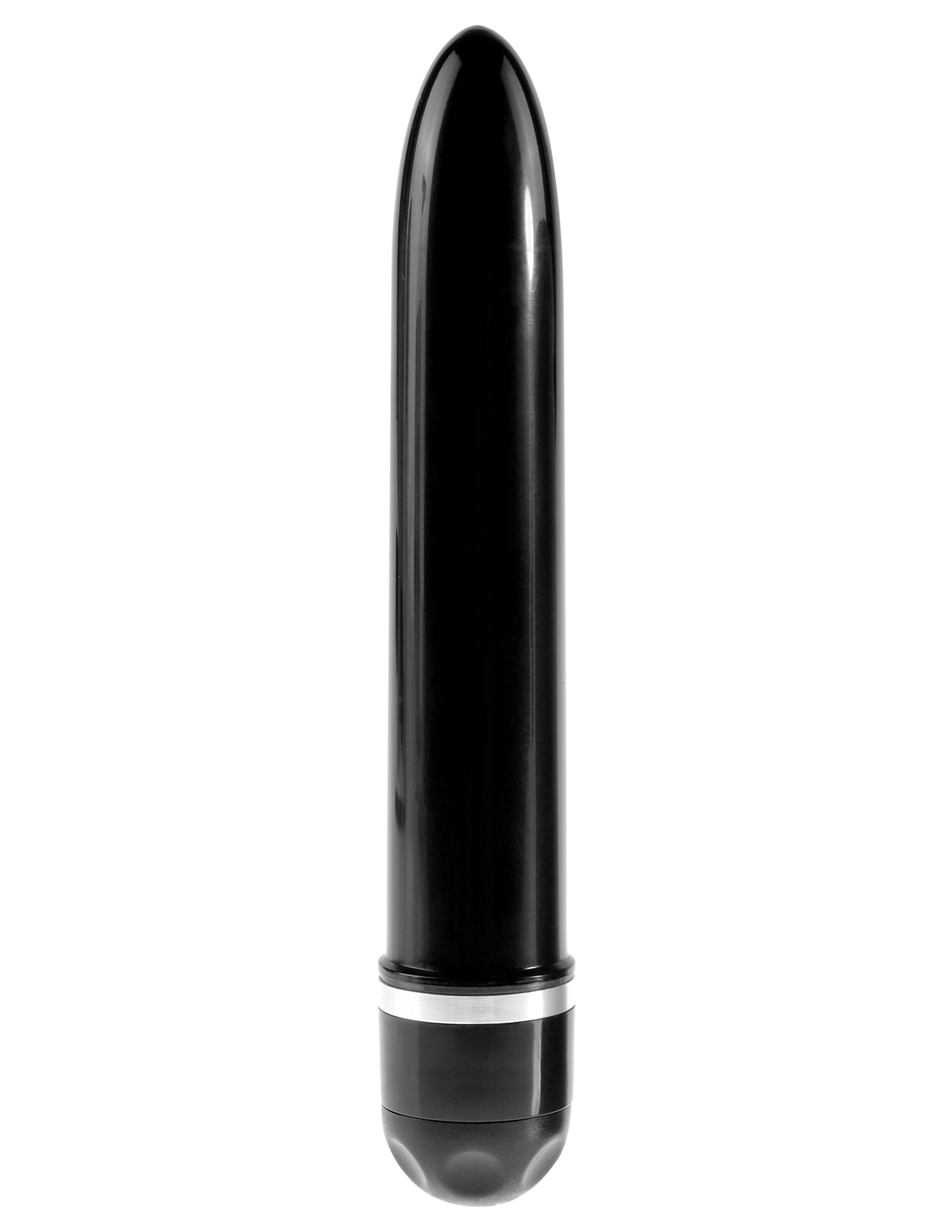 King Cock Vibrating Stiffy Dildo 8in - Vanilla