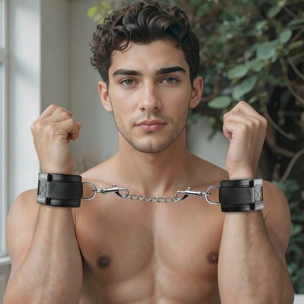 Frisky Handle Me Wrist Cuffs