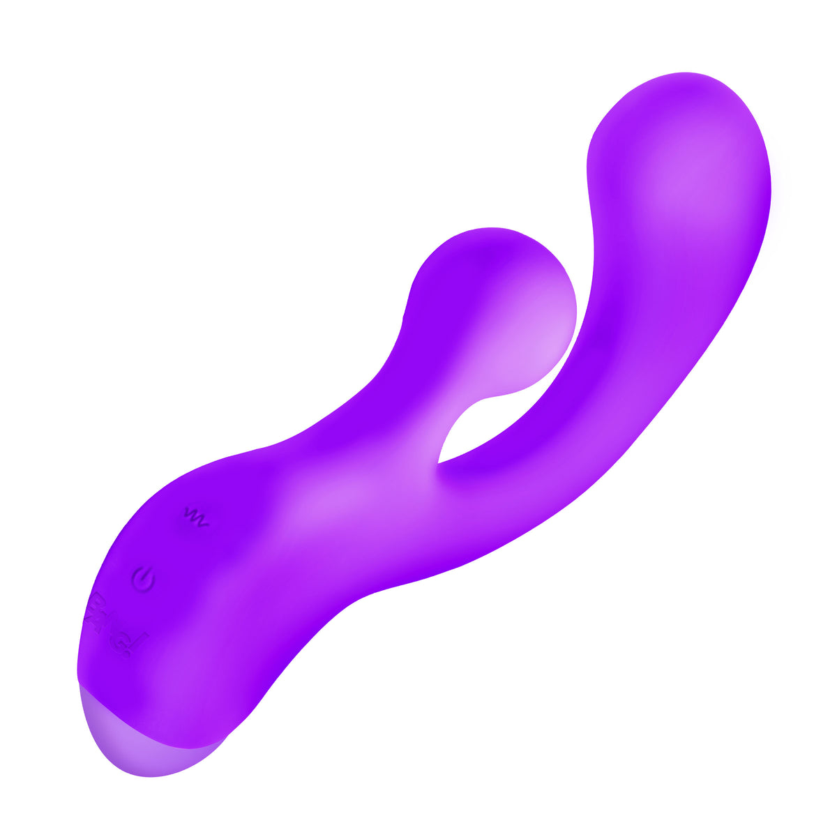 Gyro Rabbit Silicone Vibrator - Purple
