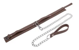 Signature Dawn Dream Collar & Leash Brown