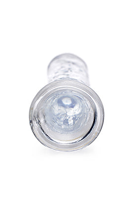 Jock C - Thru 7 Inch Clear Tpe Dildo