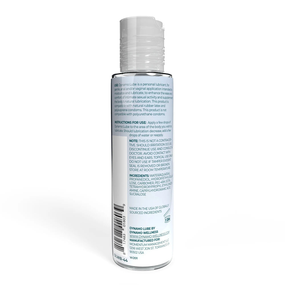Dynamo Lube Water-Based Formula - 8.5oz