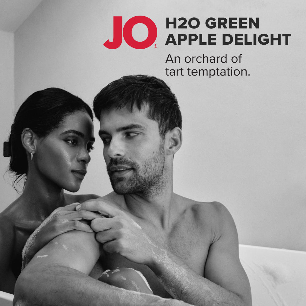 JO H2O Water Based Flavored Lubricant Green Apple Delight 4oz