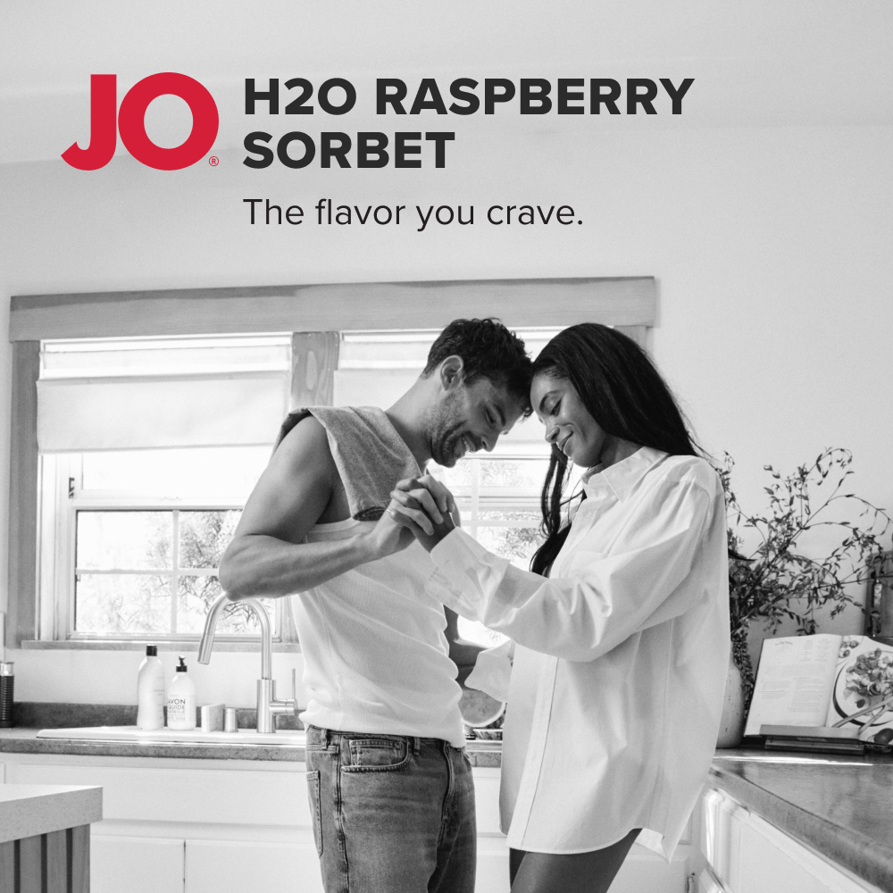 JO H2O Water Based Flavored Lubricant Raspberry Sorbet 1oz