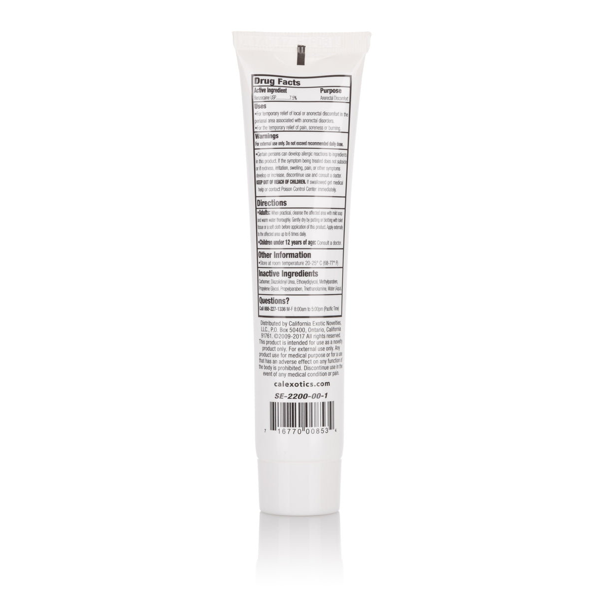 Anal-Eze Tube 1 1/2 Oz