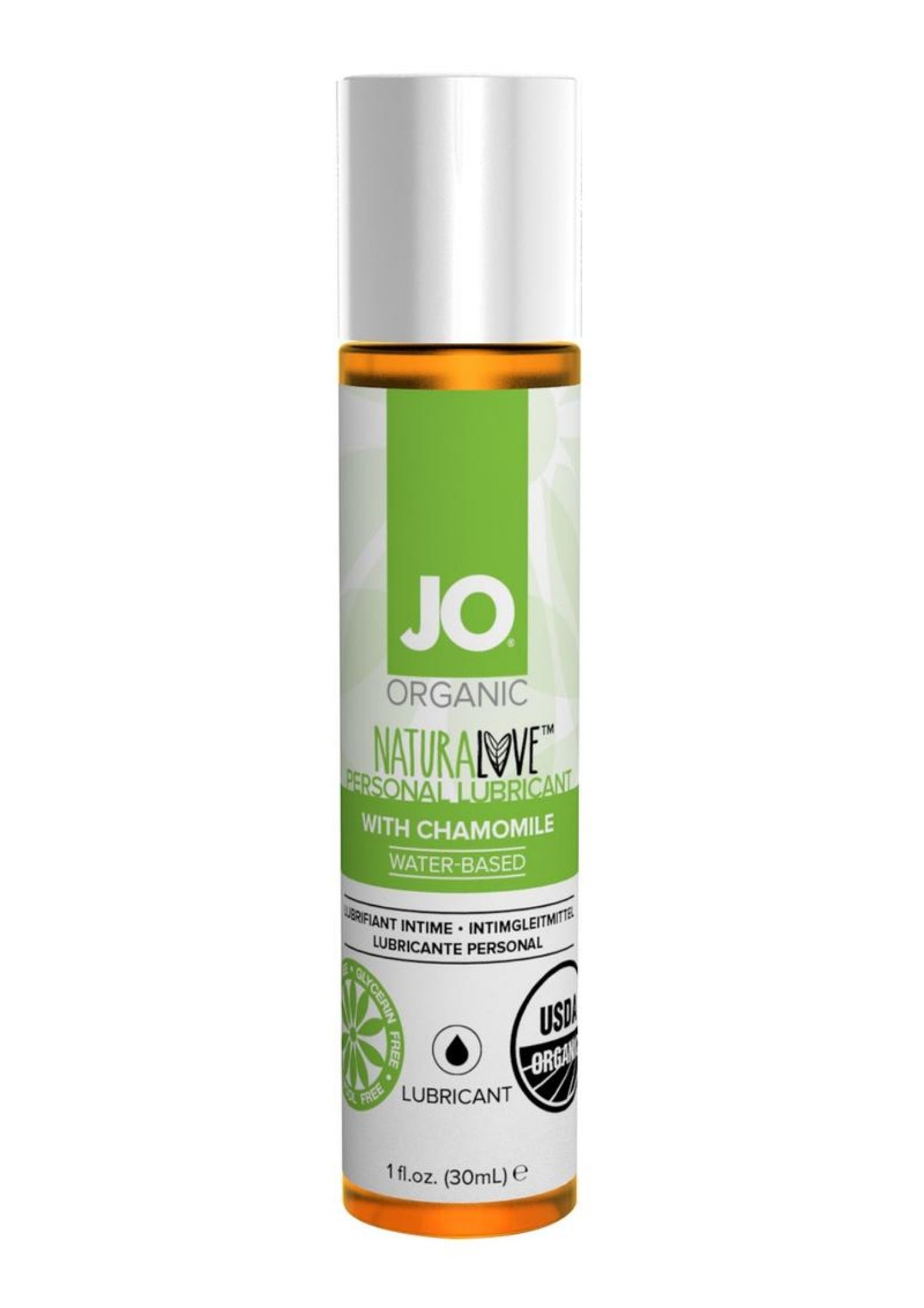 JO Naturalove Water Based Lubricant Chamomile 1oz