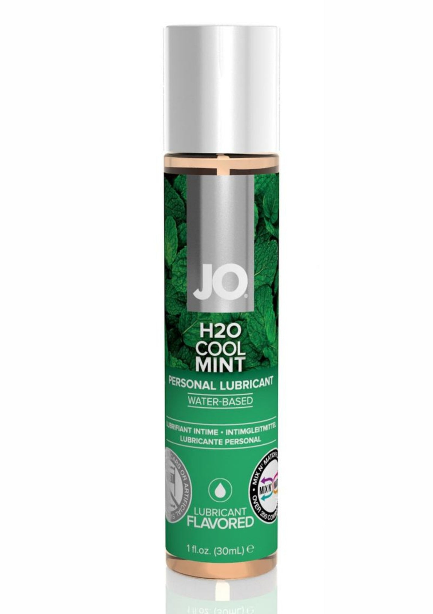 JO H2O Water Based Flavored Lubricant Cool Mint 1oz