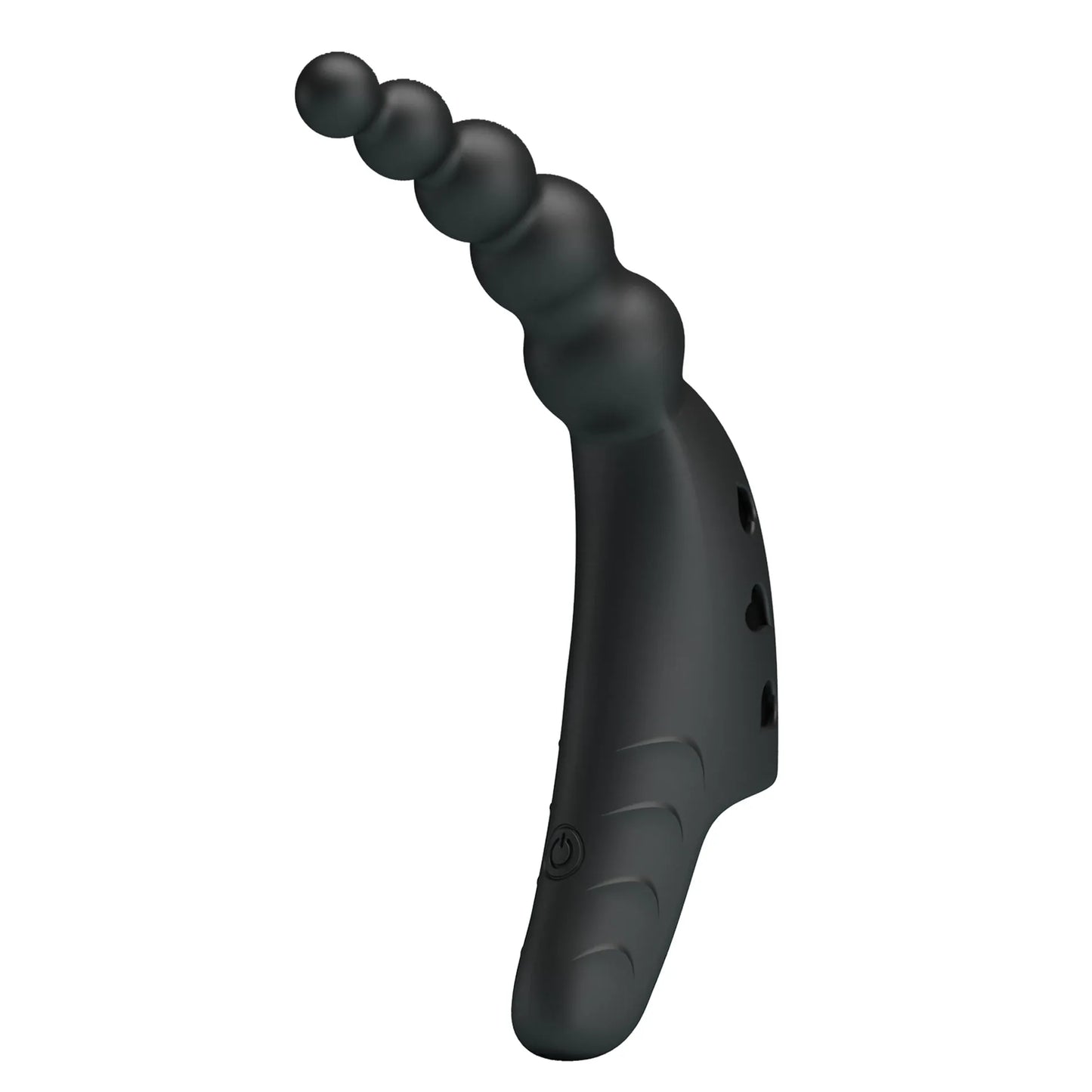 Pretty Love Jordin Beaded Finger Vibe - Black