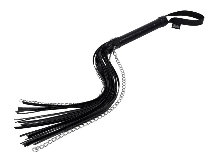 Shadow Chain Flogger - Black