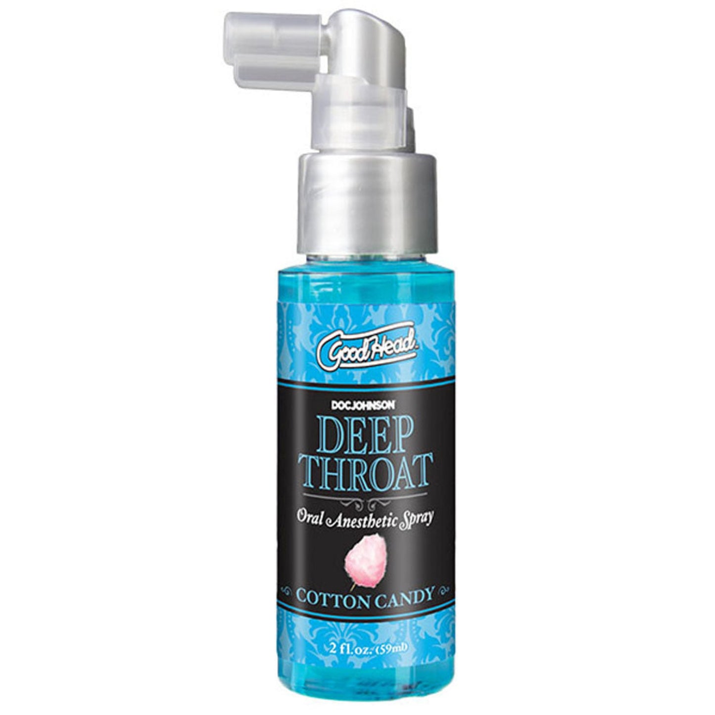 GoodHead Deep Throat Oral Anesthetic Spray Cotton Candy 2oz