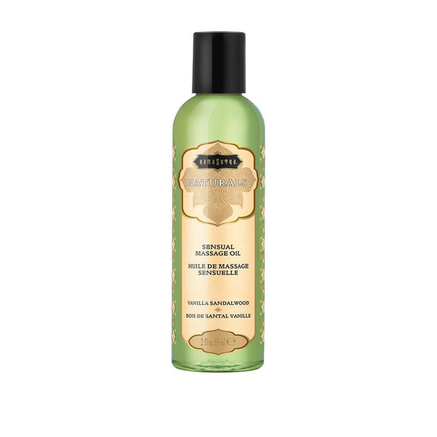 Naturals Massage Oil - Vanilla Sandalwood - 2 Fl Oz (59 ml)