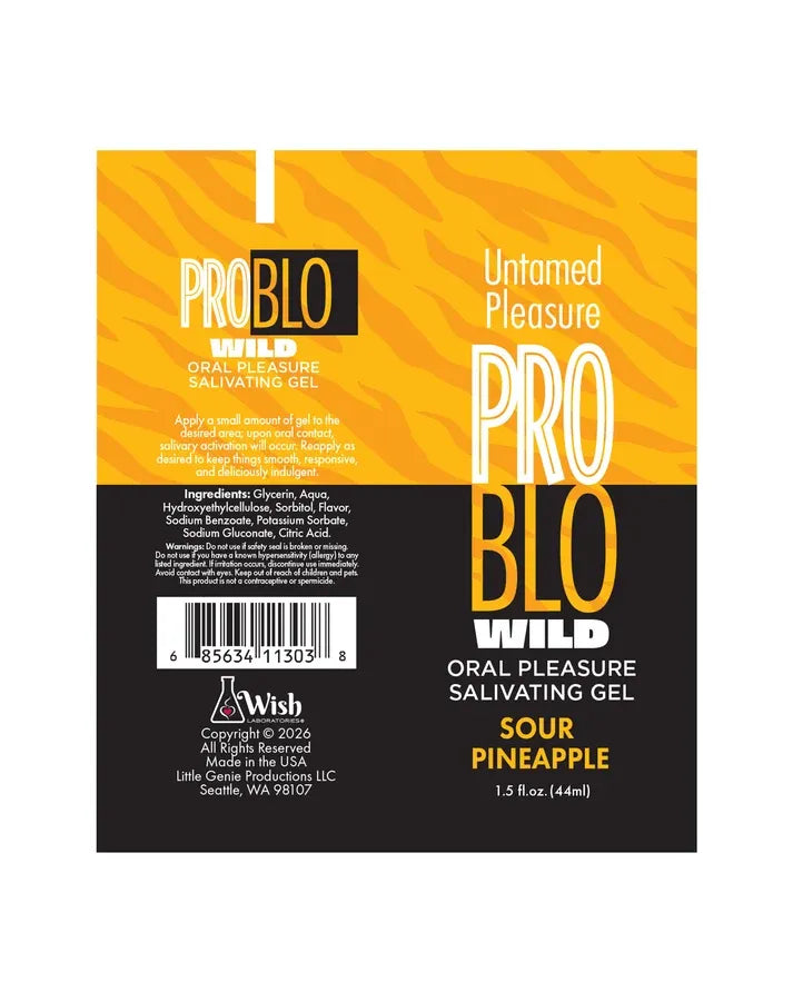 Problo Wild, Oral Pleasure Salivating Gel, Sour Watermelon 1.5oz