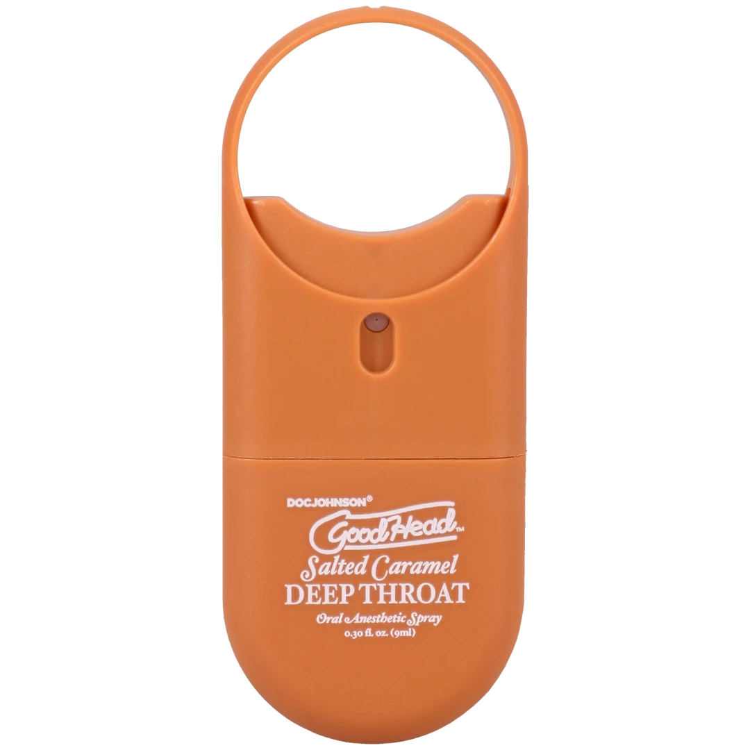 Goodhead - Deep Throat Spray to-Go - Salted Caramel - .30 Fl. Oz.