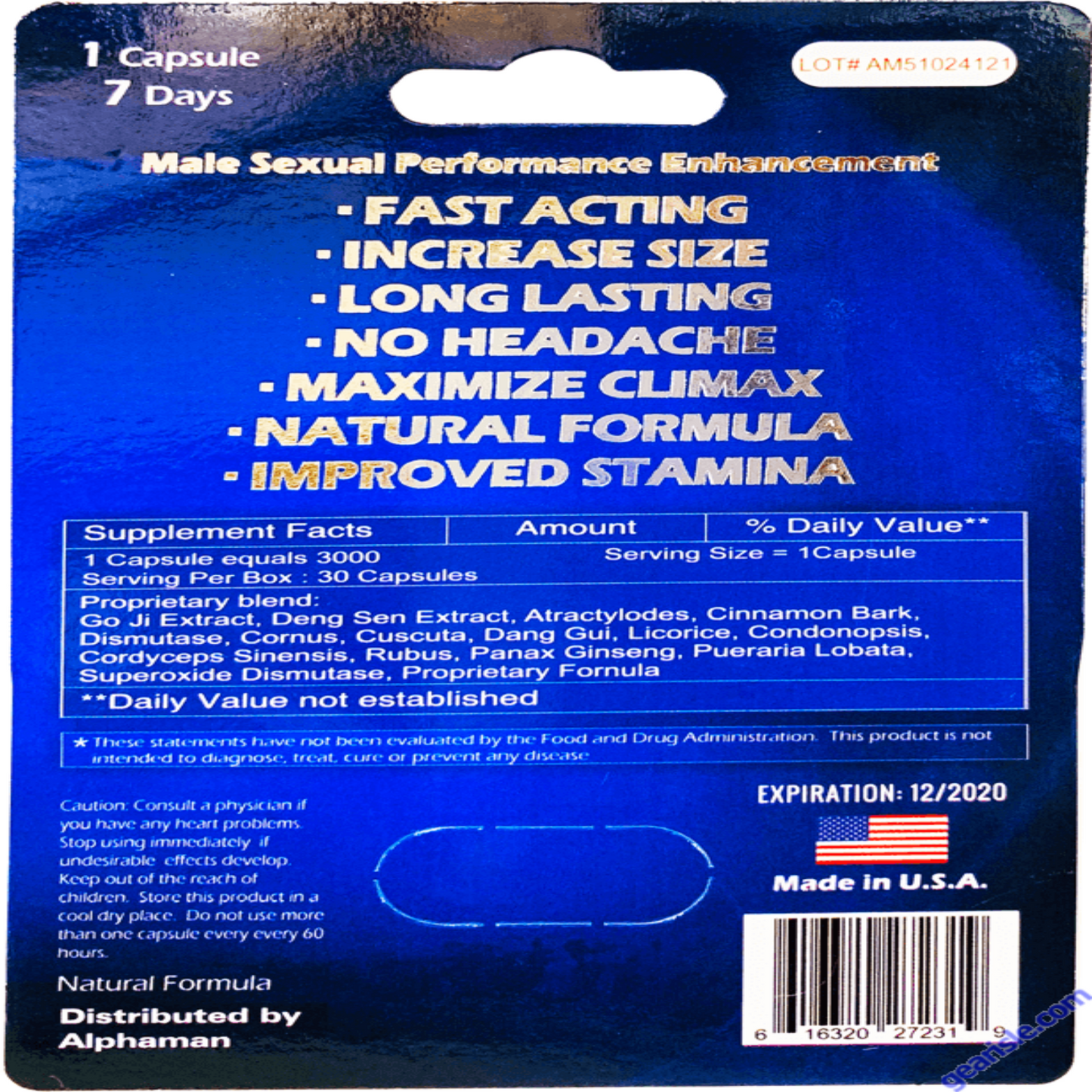 Alphaman Extreme 3000