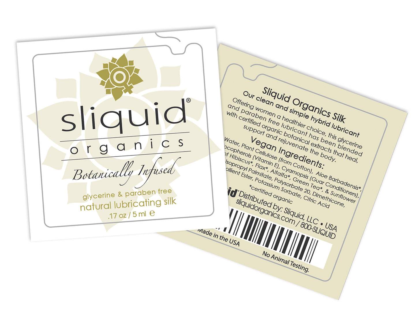Organics Silk P.O.P. - .17 Fl. Oz. - 60 Count Display
