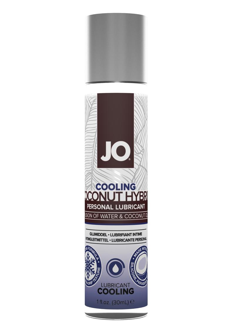 JO Silicone Free Hybrid Personal Cooling Original Lubricant Water and Coconut Oil 1oz
