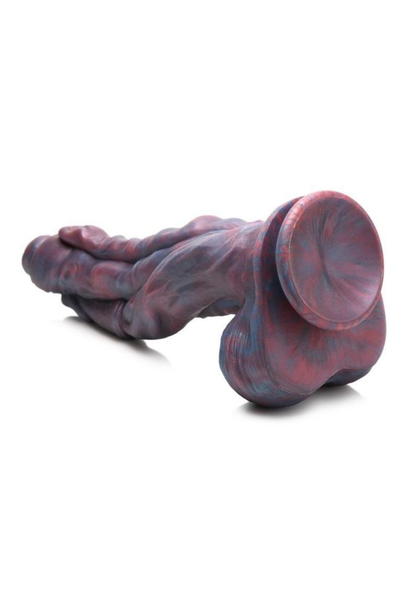 Creature Cocks Hydra Sea Monster Silicone Dildo - Blue/Purple/Red