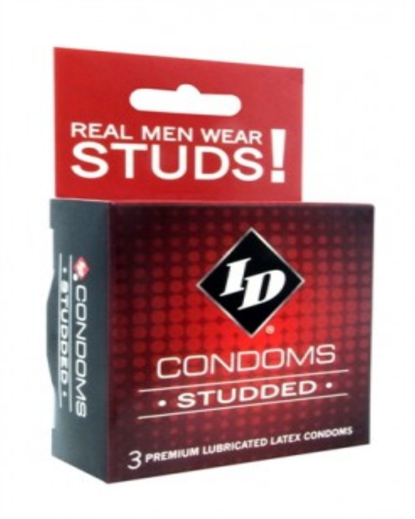 ID Studded Condoms - 3 Pack