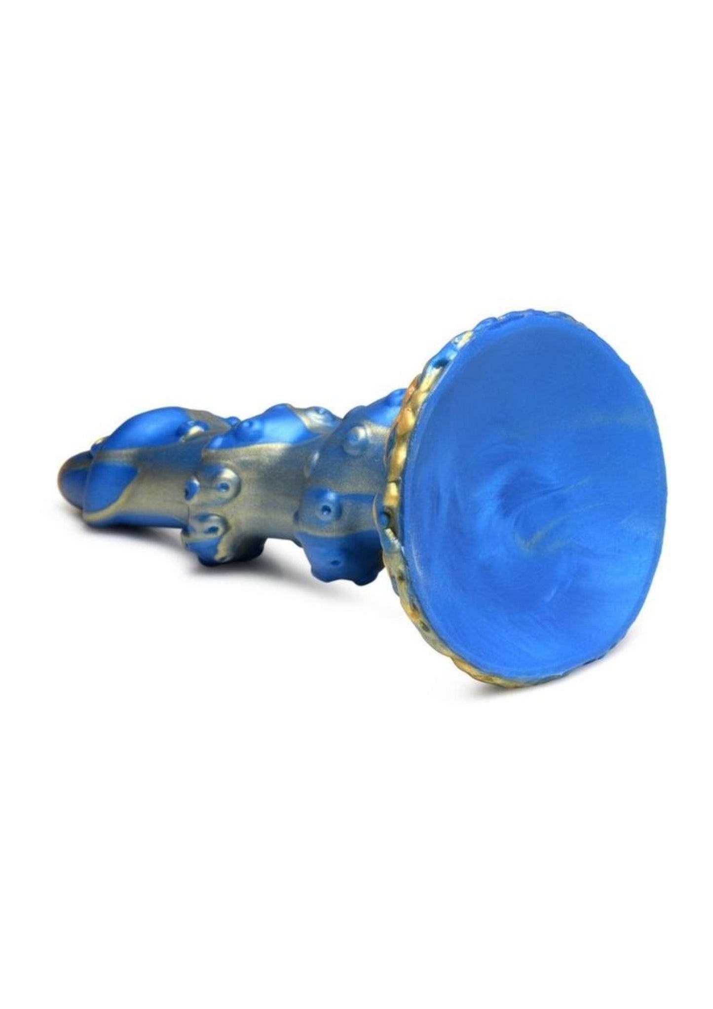 Creature Cocks Kraken Silicone Dildo - Blue/Gold