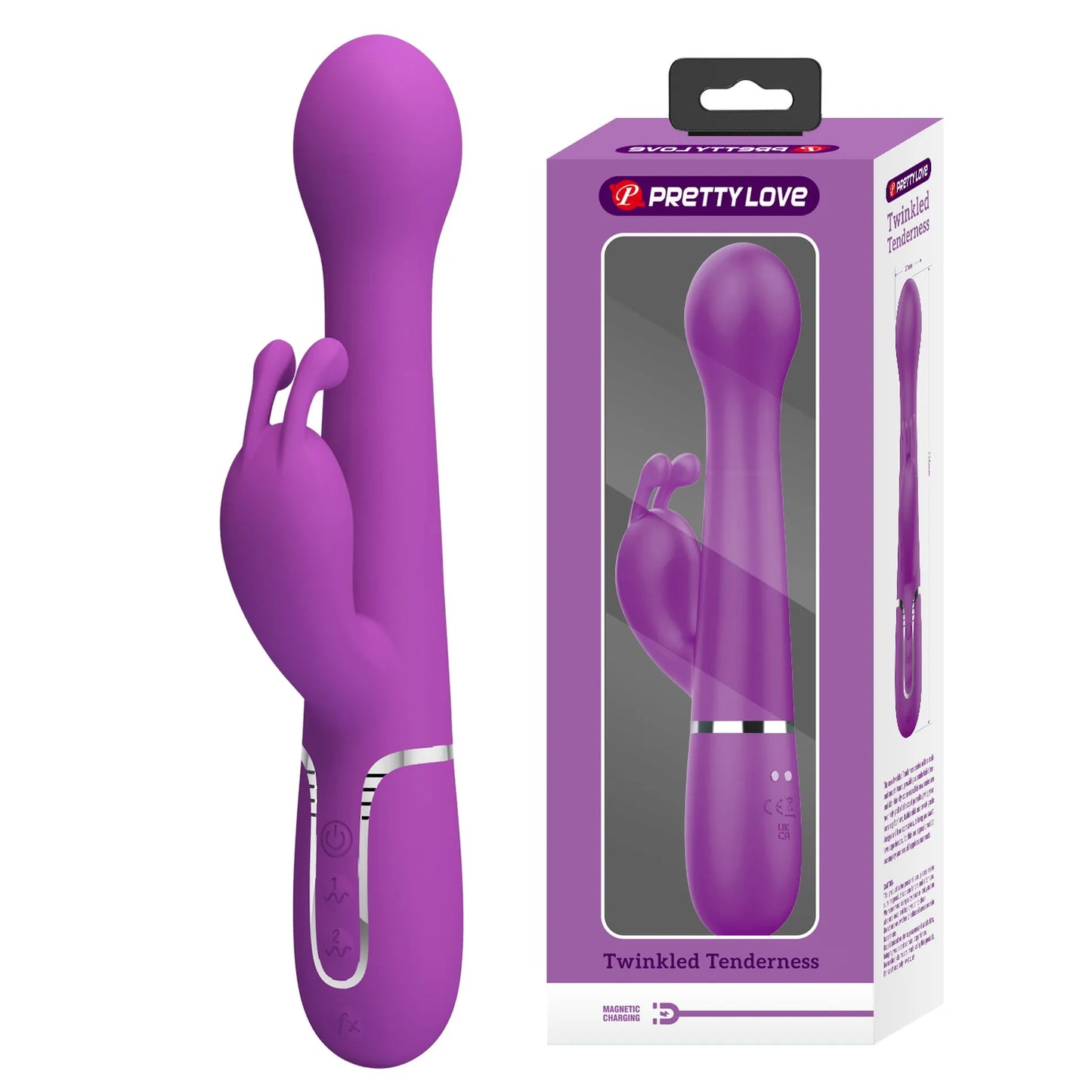 Pretty Love Twinkled Tenderness Dejon Thrusting Rabbit - Fuchsia