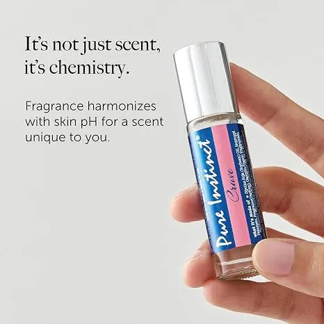 Pure Instinct Signature Pheromone Perfume Oil Roll on Crave 0.34 Fl Oz 10.2 ml
