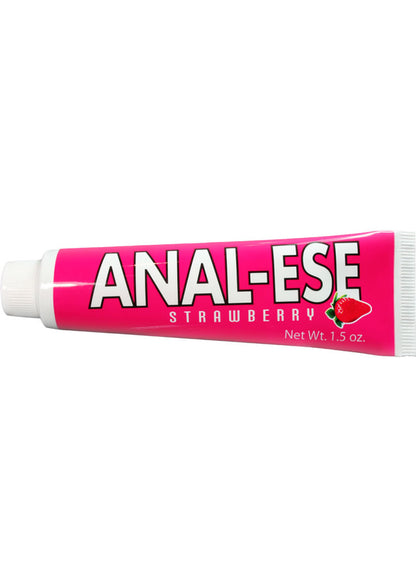Anal-Ese Cream Strawberry Flavor 1.5 Oz