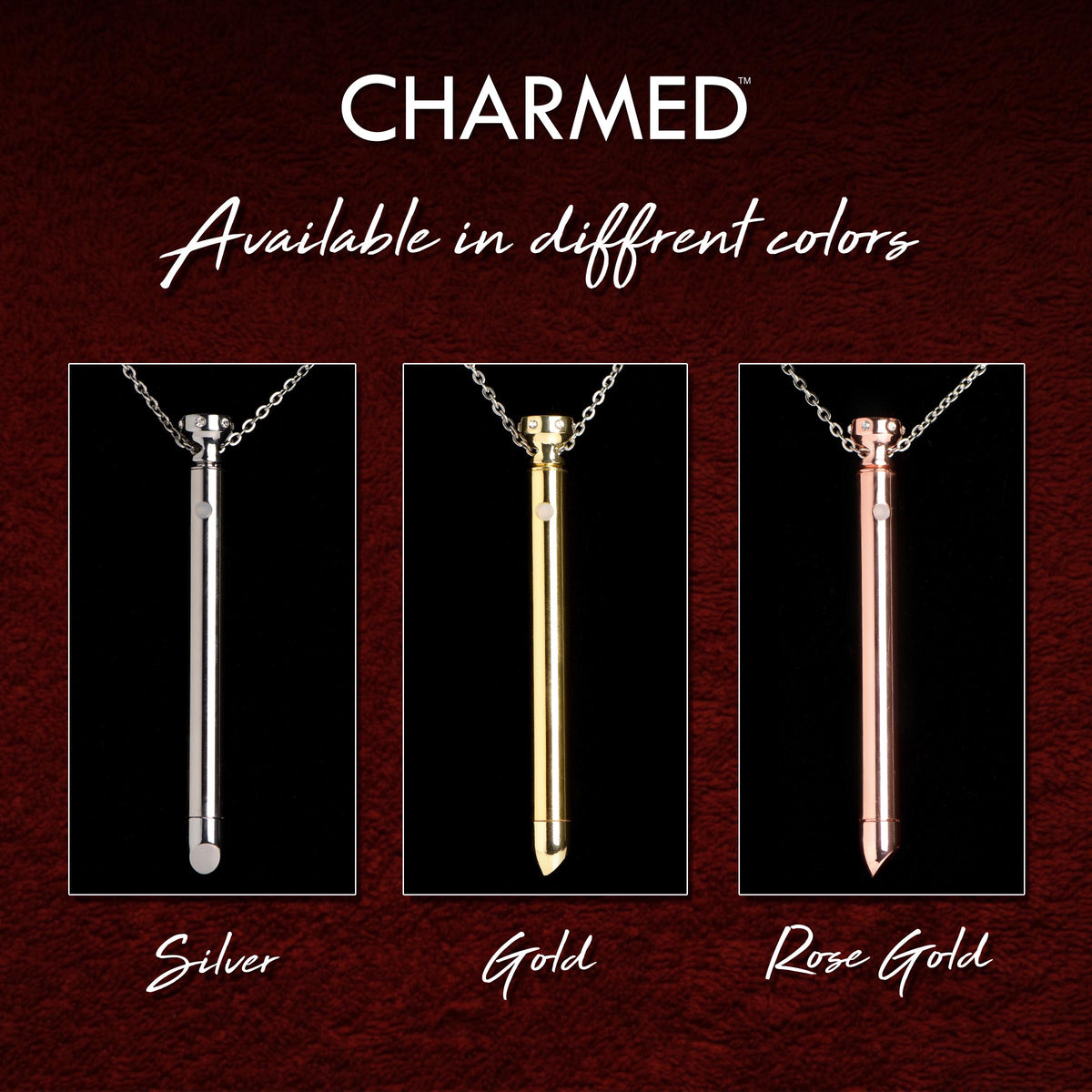 7X Vibrating Necklace - Gold