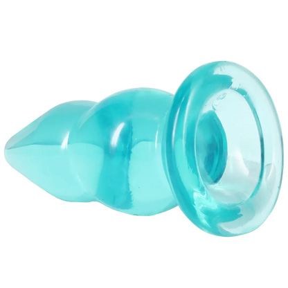 Crystal Jellies - Double Pop Plug - 6 Inch Pink
