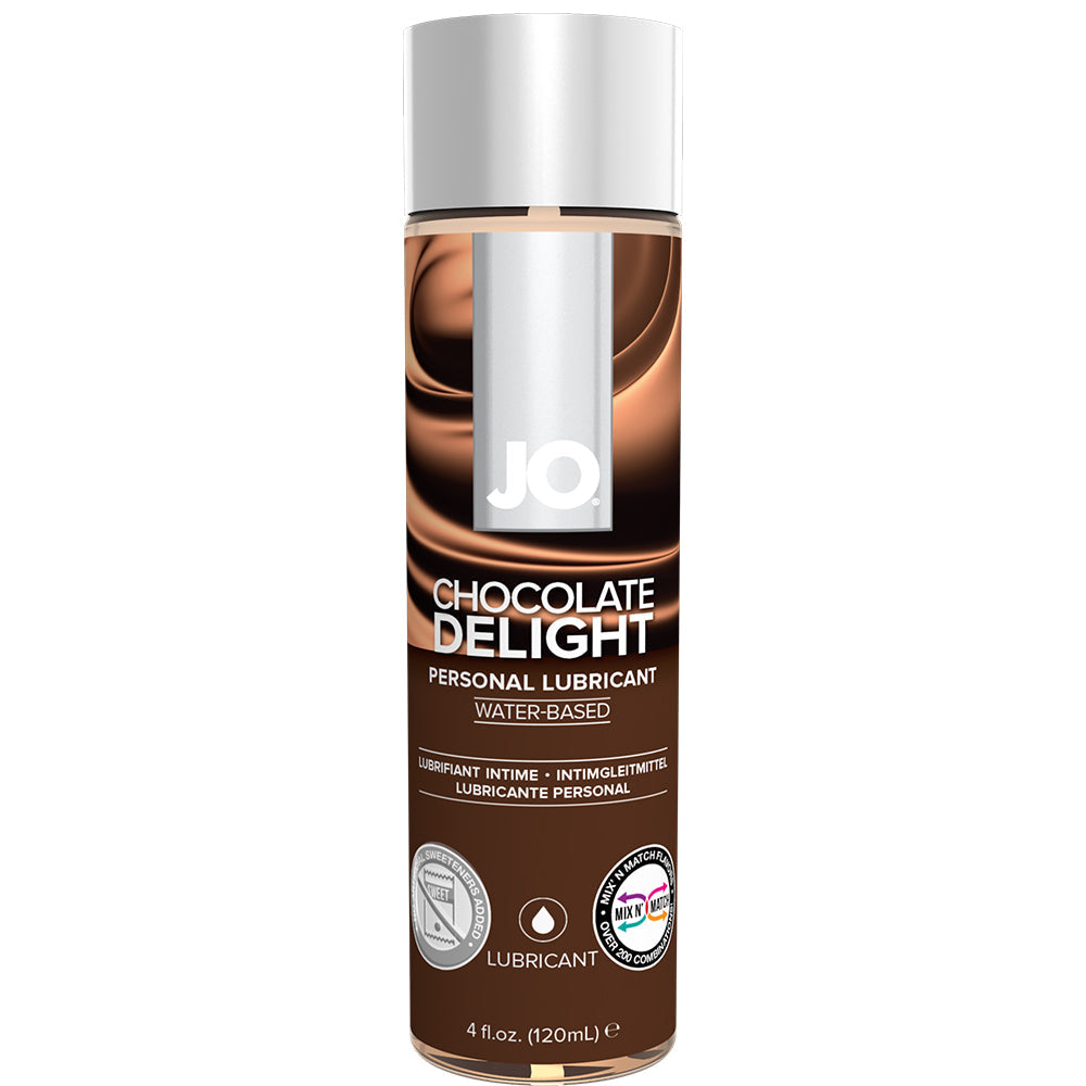 JO H2O Water Based Flavored Lubricant Chocolate Delight 4oz