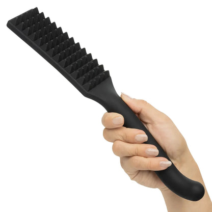 Nocturnal Collection Silicone Spiked Paddle Black